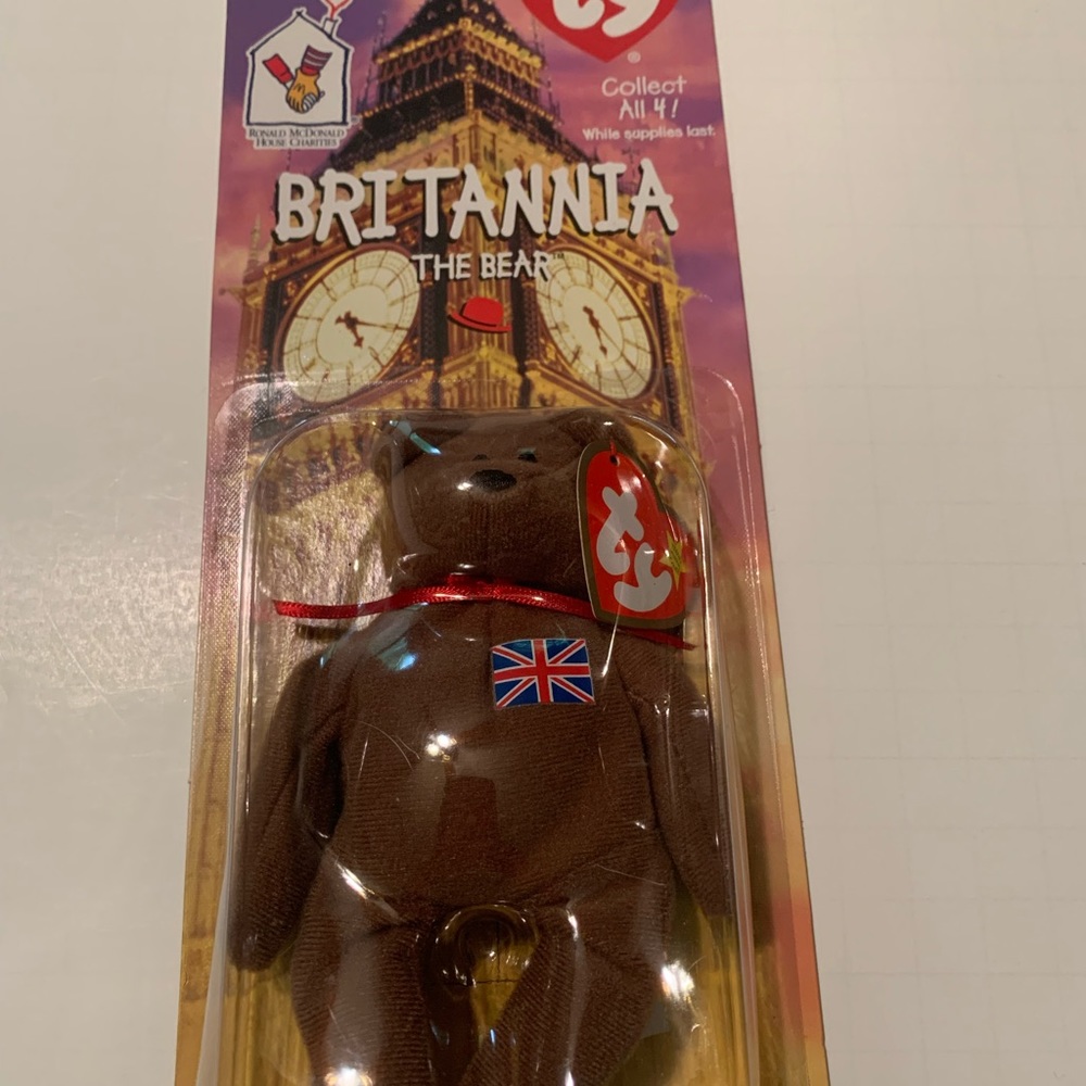 Extremely rare! TY Beanie Baby from McDonald’s. With errors 1997